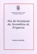 Livro de Actas de Assembleia de Freguesia de 2002 a 2005