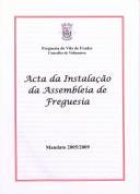 Livro de Actas de Assembleia de Freguesia de 2005 a 2009